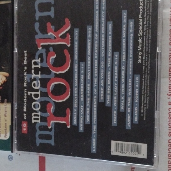 Modern Rock CD - Picture 2 of 4